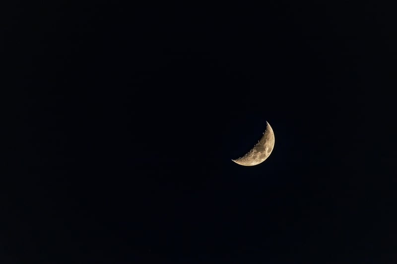 Telescope gazing into space